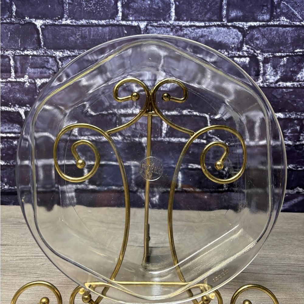 Vintage Pyrex Hexagon Pie Plate